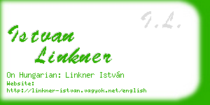 istvan linkner business card